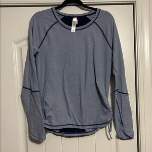 Lucy Blue Long Sleeve Top